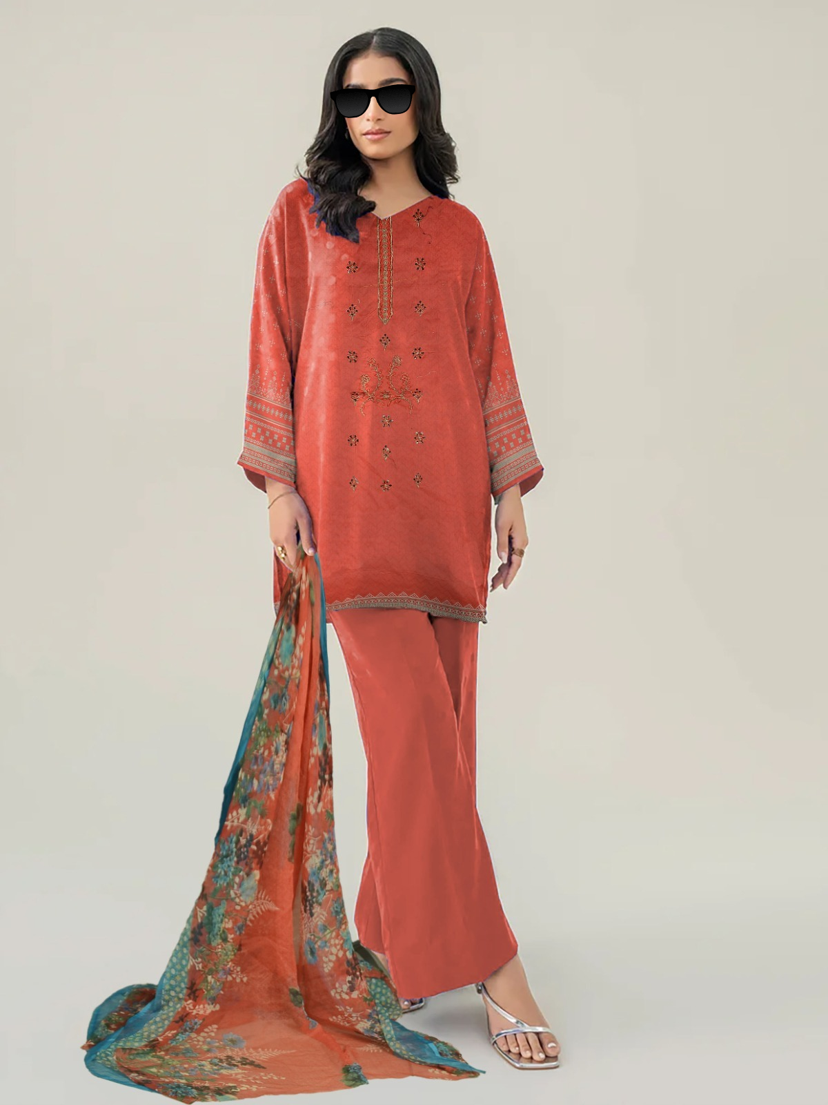Lawn Luxury Digital Pret 3Piece