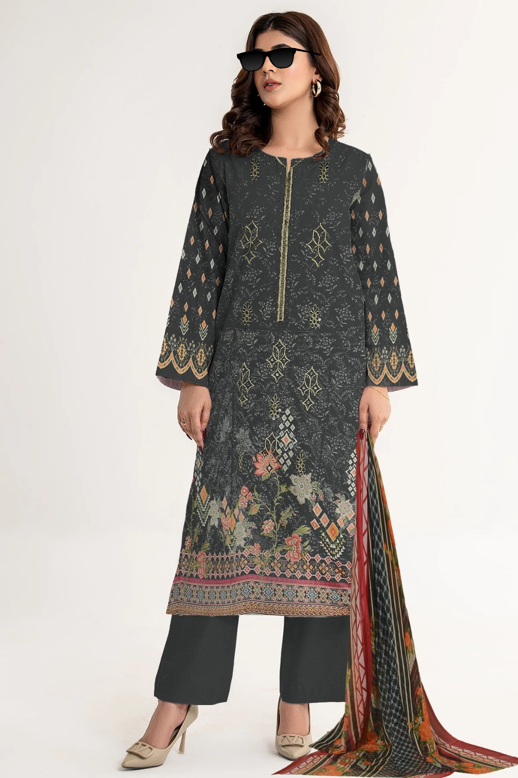 Lawn Luxury Digital Pret 3Piece