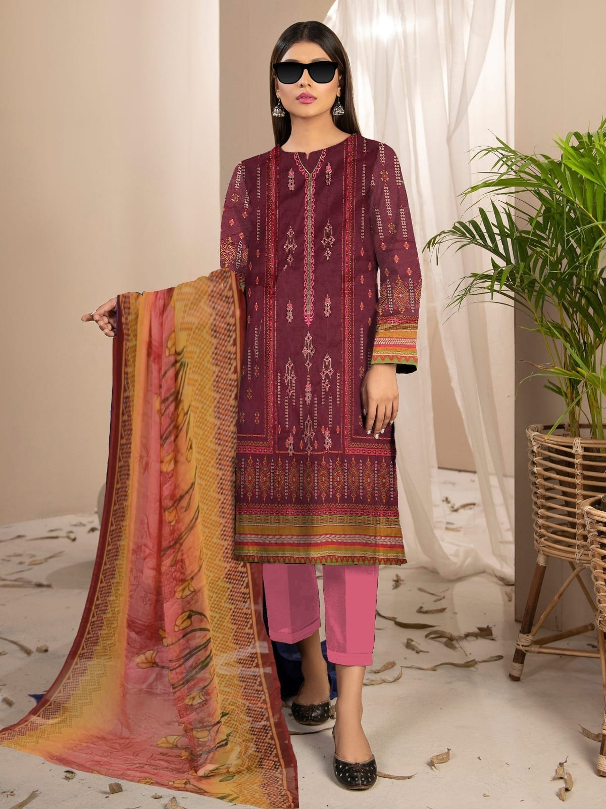 Lawn Luxury Digital Pret 3Piece