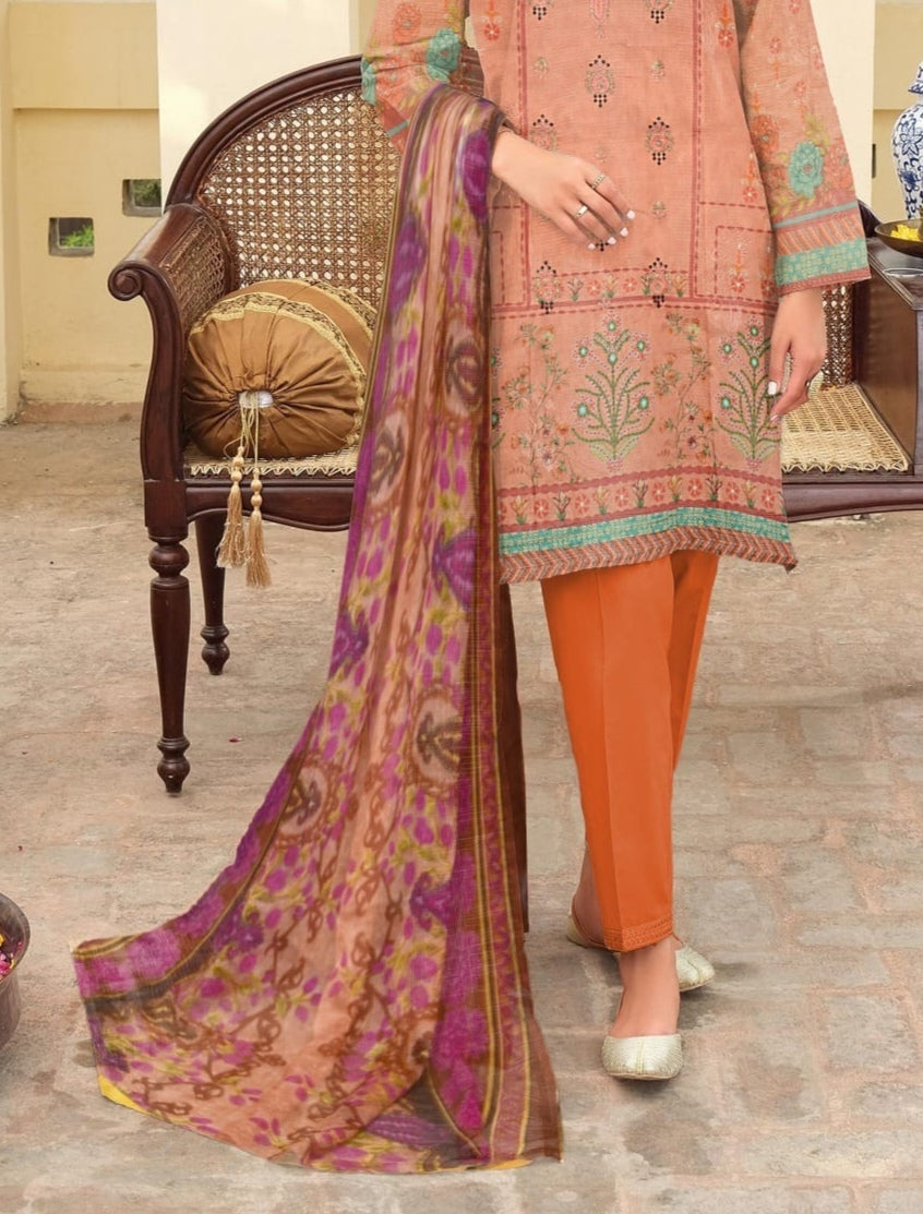 Lawn Luxury Digital Pret 3Piece