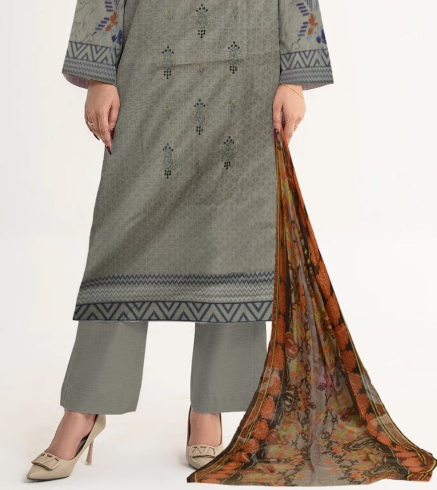 Lawn Luxury Digital Pret 3Piece