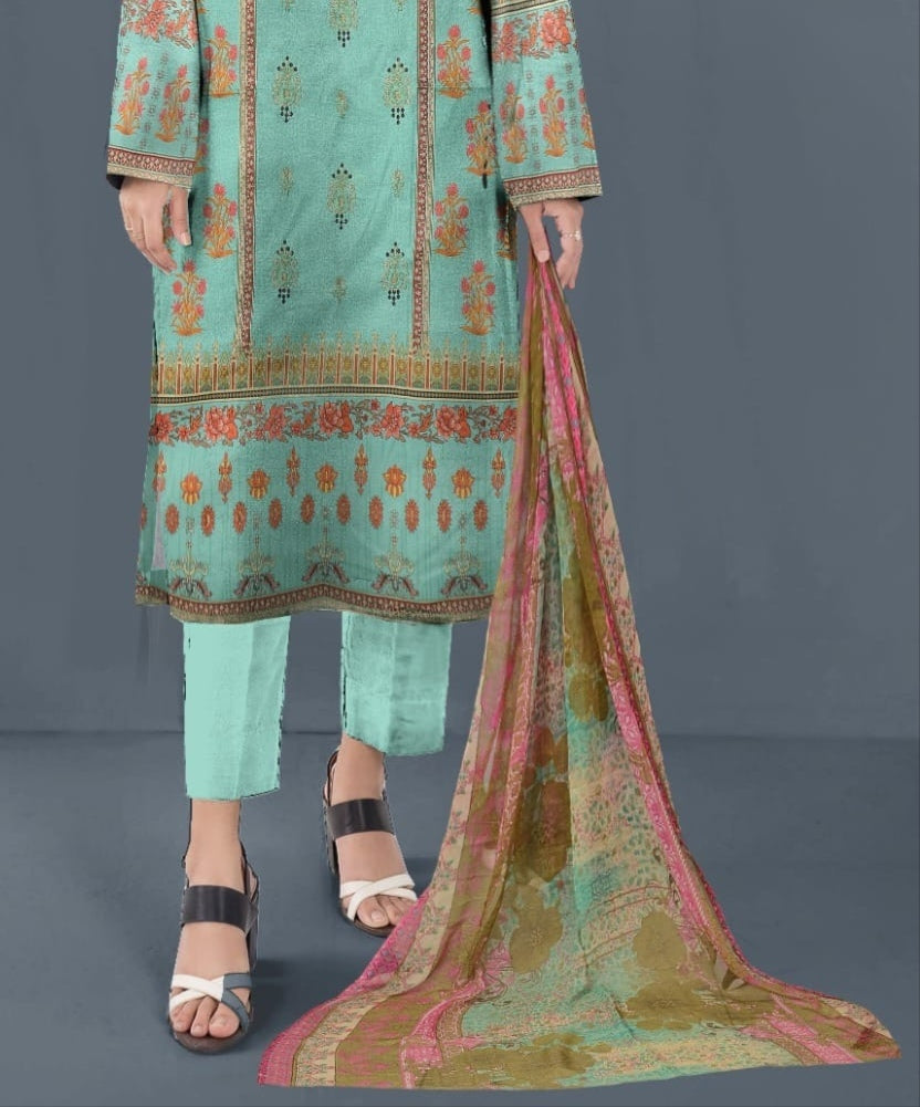 Lawn Luxury Digital Pret 3Piece