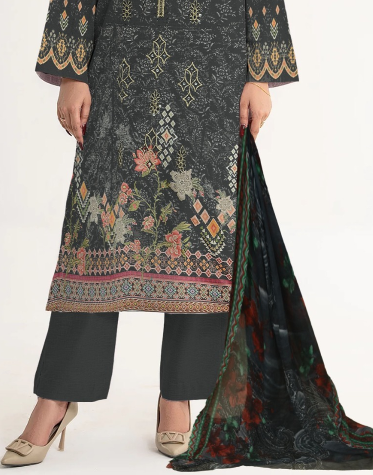 Lawn Luxury Digital Pret 3Piece