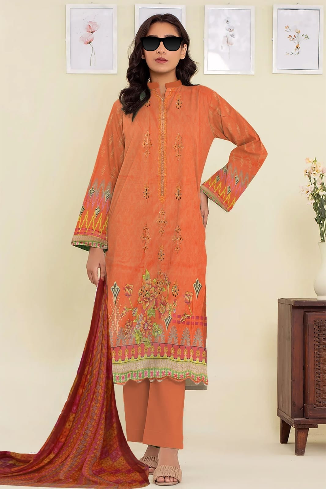 Lawn Luxury Digital Pret 3Piece