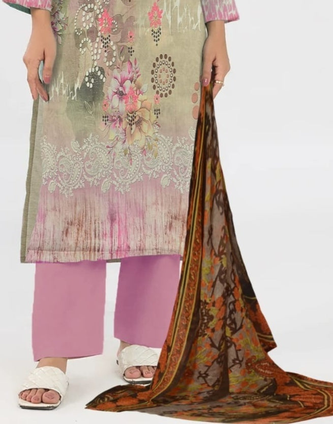 Lawn Luxury Digital Pret 3Piece