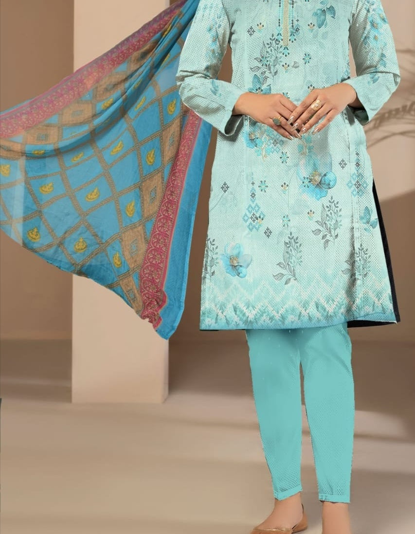 Lawn Luxury Digital Pret 3Piece