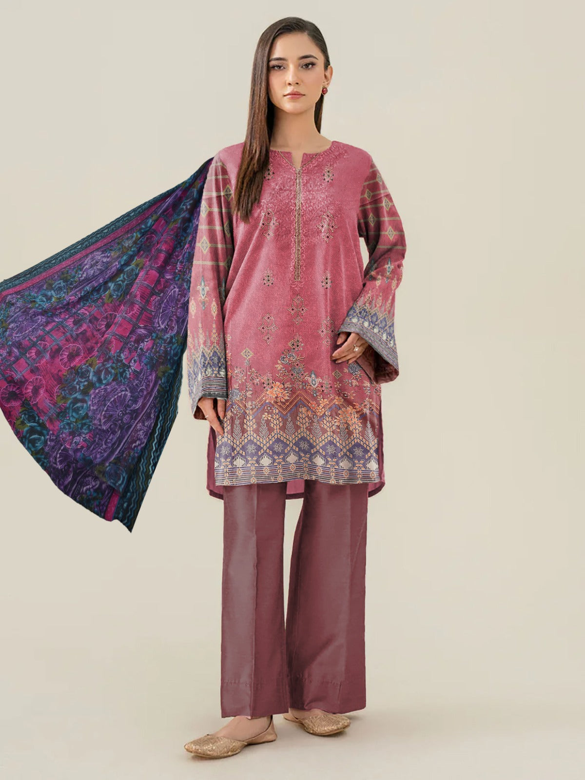 Lawn Luxury Digital Pret 3Piece