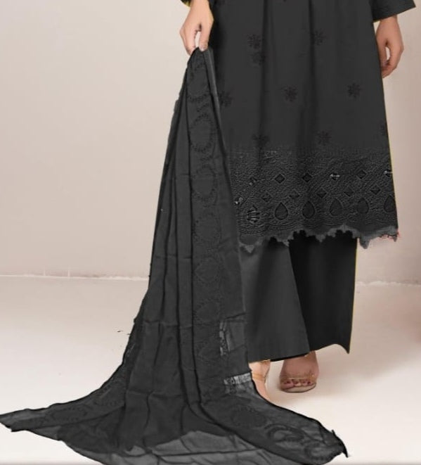 Luxury Lawn Heavy EMBROIDERED 3Piece