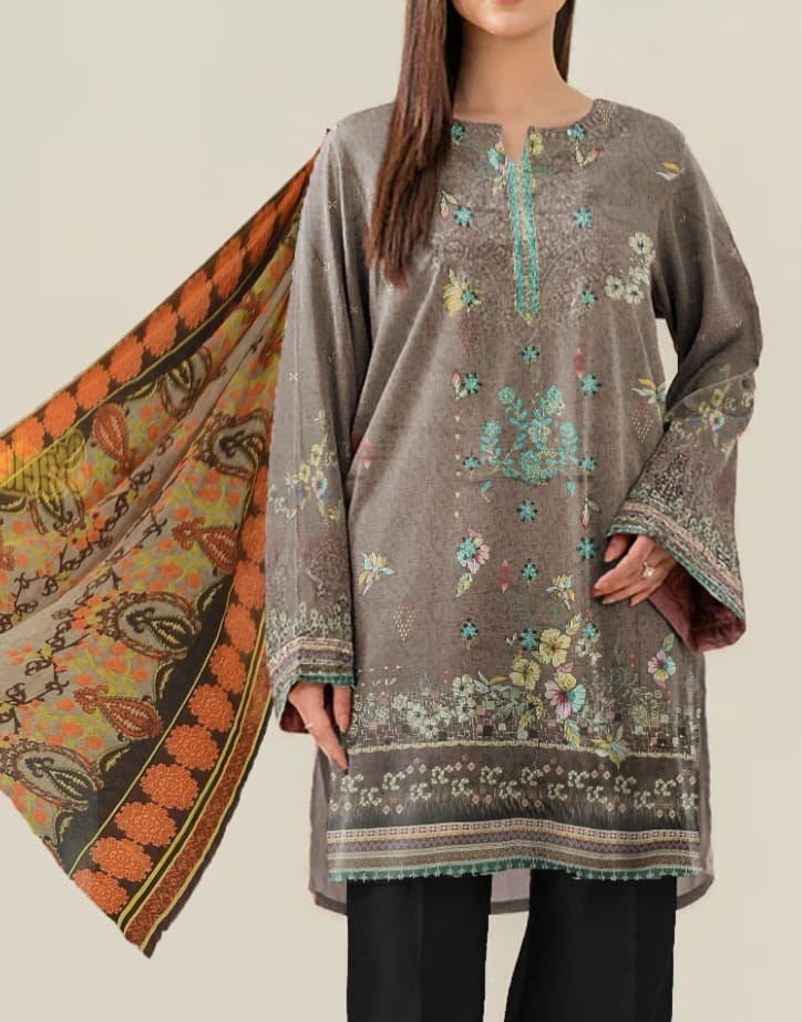 Lawn Luxury Digital Pret 3Piece
