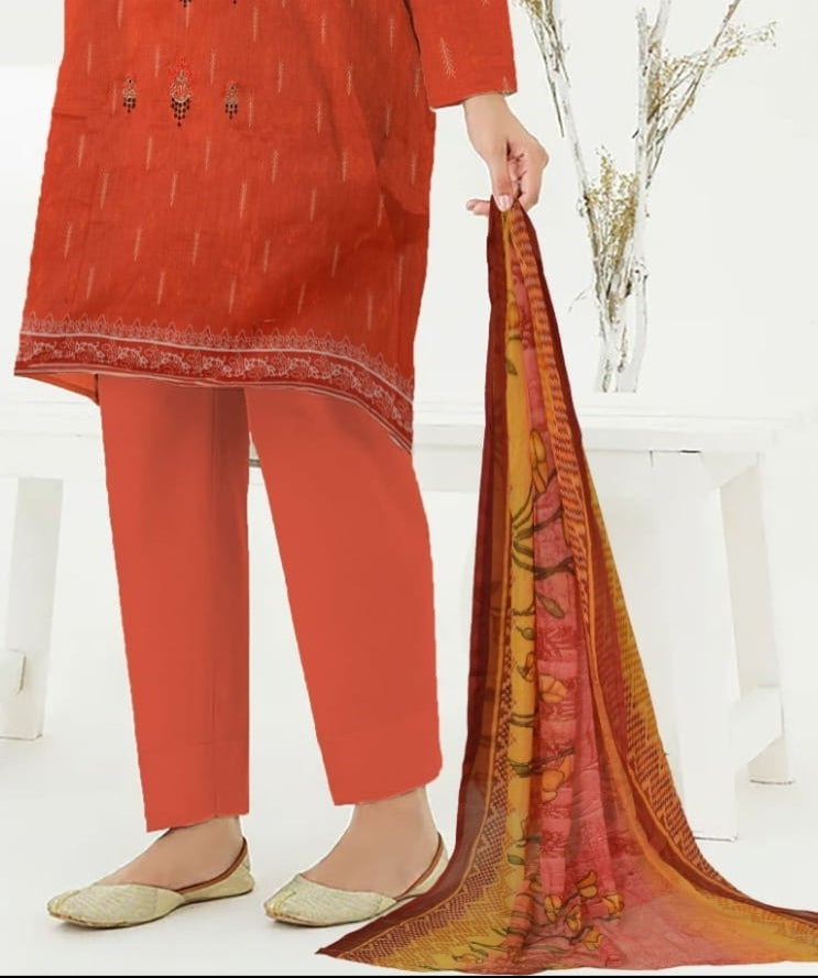 Lawn Luxury Digital Pret 3Piece