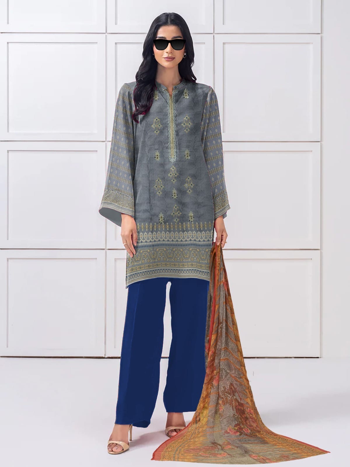 Lawn Luxury Digital Pret 3Piece