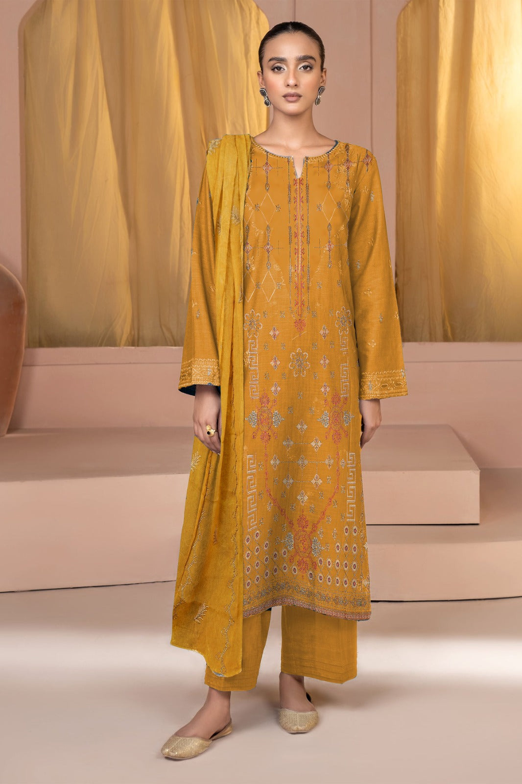Luxury Lawn Heavy EMBROIDERED 3Piece