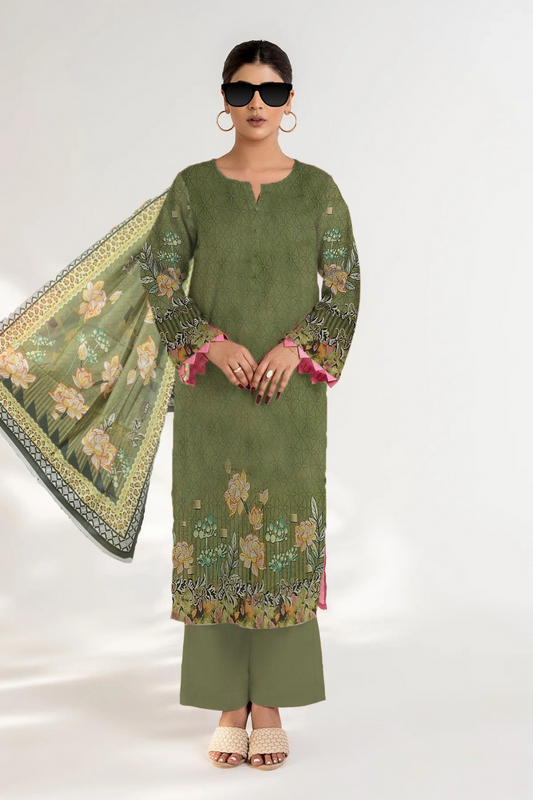Lawn Luxury Digital Pret 3Piece