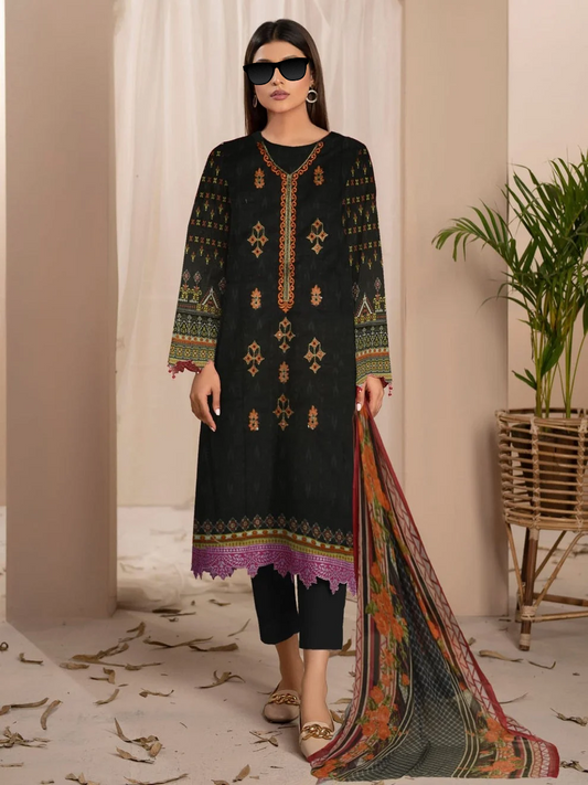 Lawn Luxury Digital Pret 3Piece