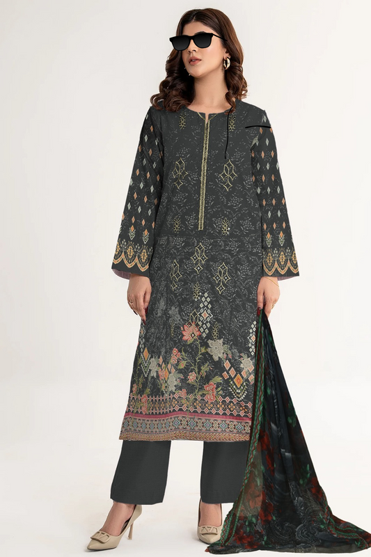 Lawn Luxury Digital Pret 3Piece