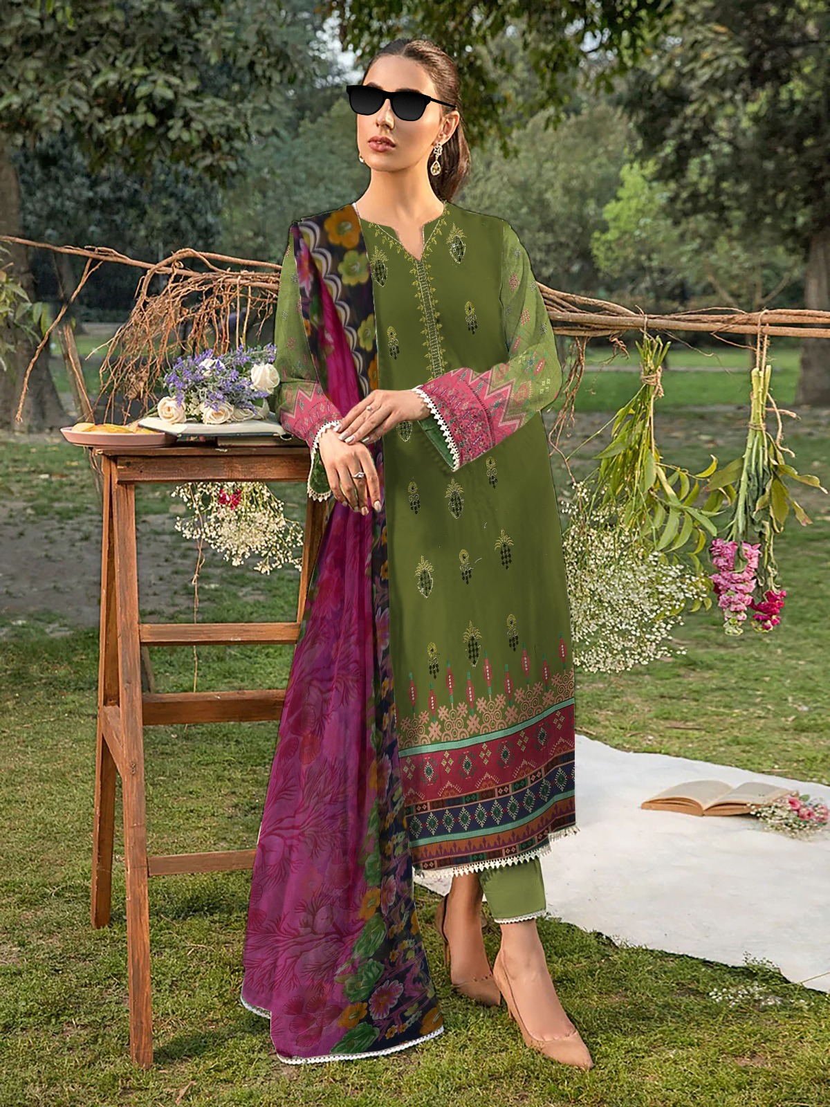 Lawn Luxury Digital Pret 3Piece