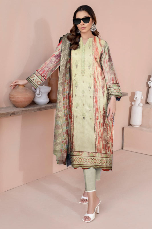 Lawn Luxury Digital Pret 3Piece