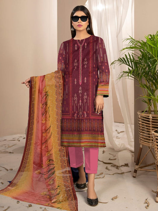 Lawn Luxury Digital Pret 3Piece