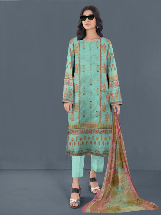 Lawn Luxury Digital Pret 3Piece