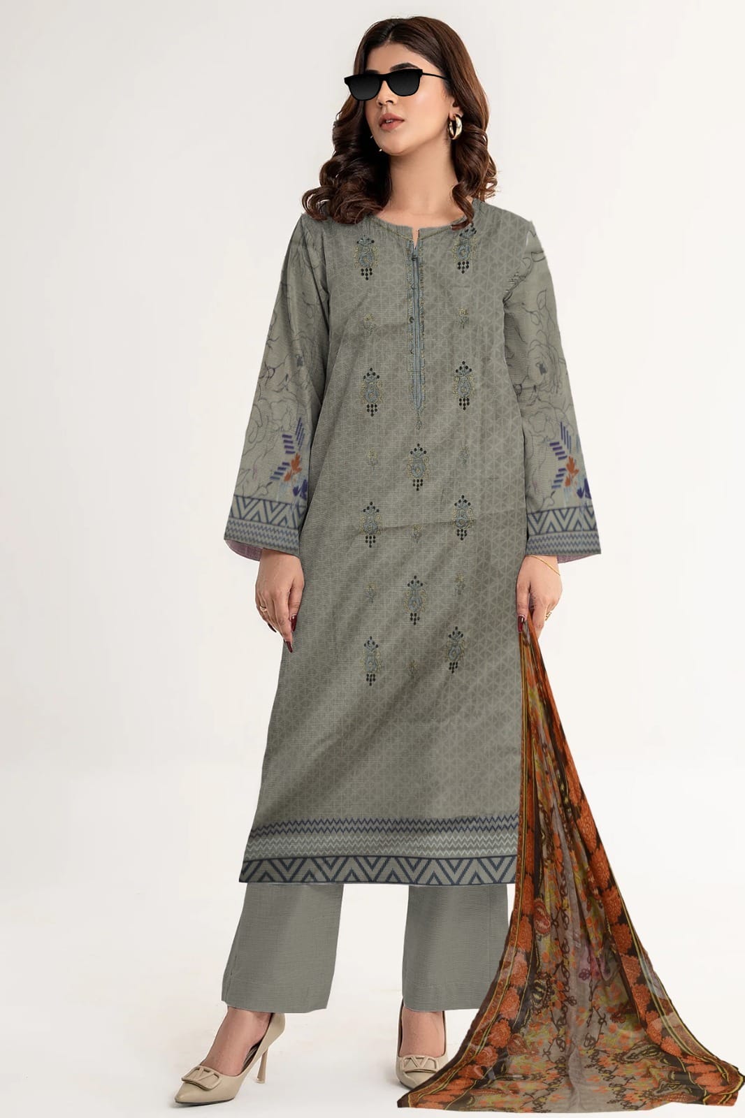 Lawn Luxury Digital Pret 3Piece
