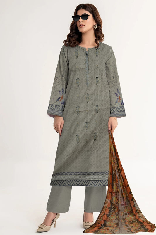 Lawn Luxury Digital Pret 3Piece