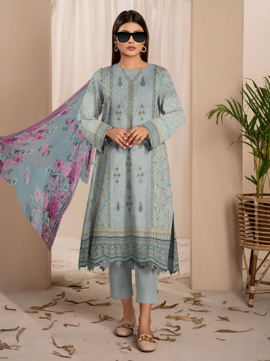 Lawn Luxury Digital Pret 3Piece