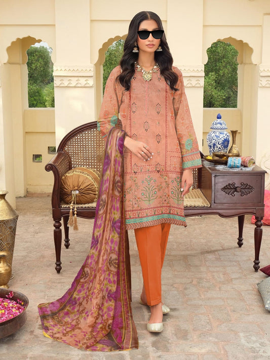 Lawn Luxury Digital Pret 3Piece