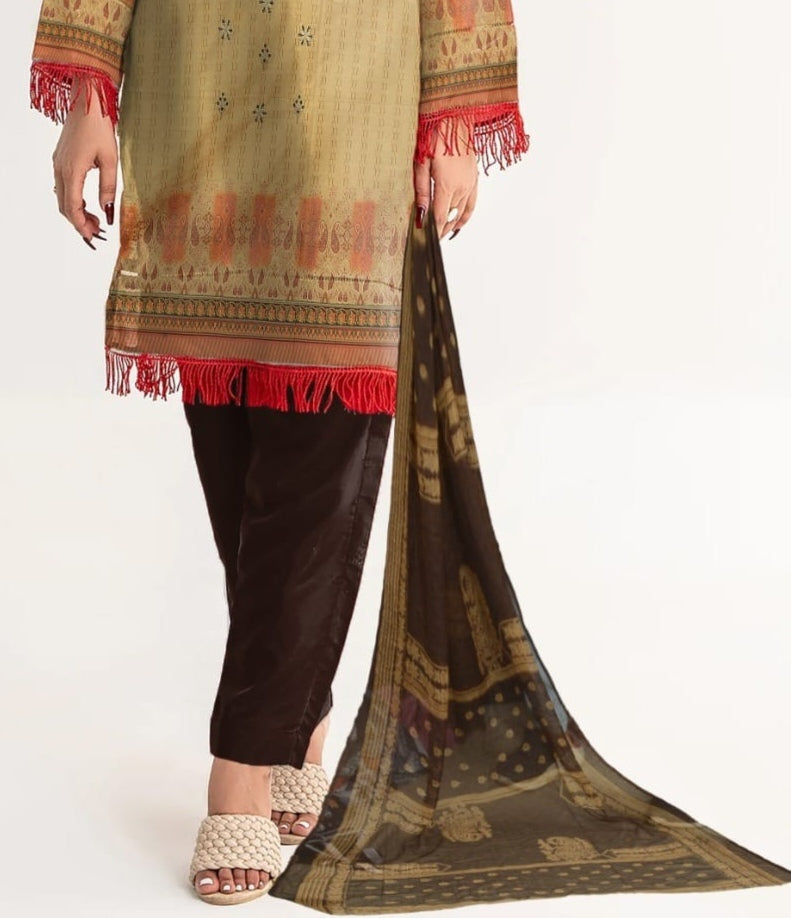 Lawn Luxury Digital Pret 3Piece