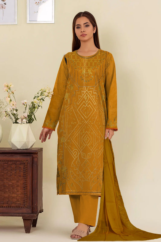 Luxury Lawn Heavy EMBROIDERED 3Piece