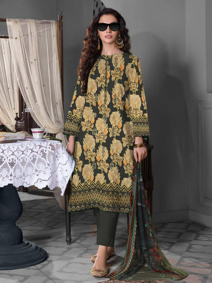 Lawn Luxury Digital Pret 3Piece