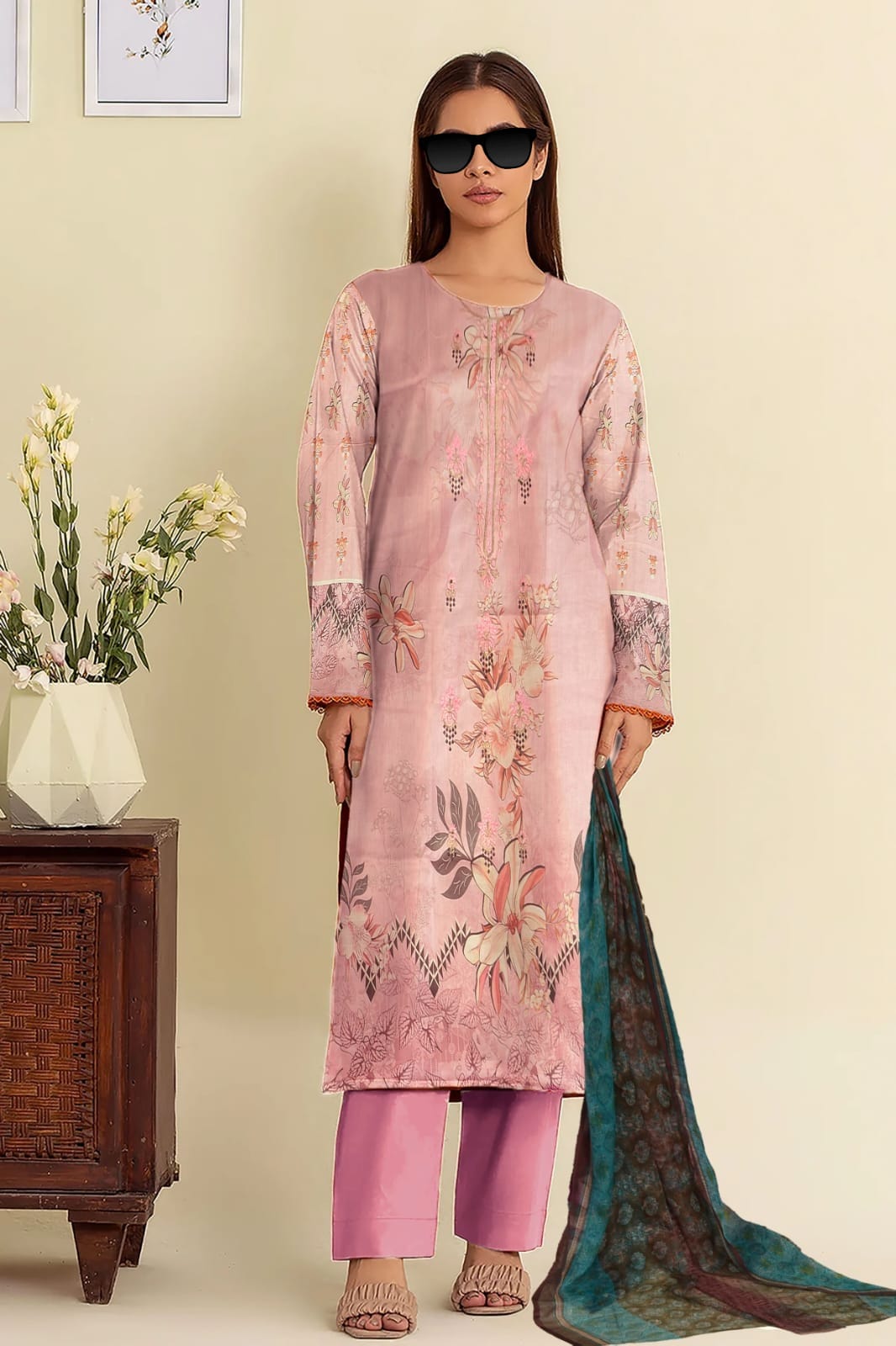 Lawn Luxury Digital Pret 3Piece