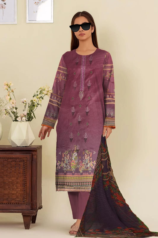 Lawn Luxury Digital Pret 3Piece