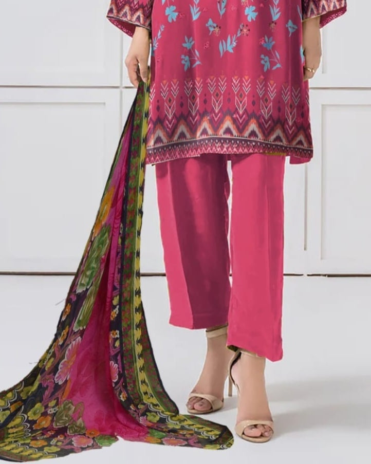 Lawn Luxury Digital Pret 3Piece
