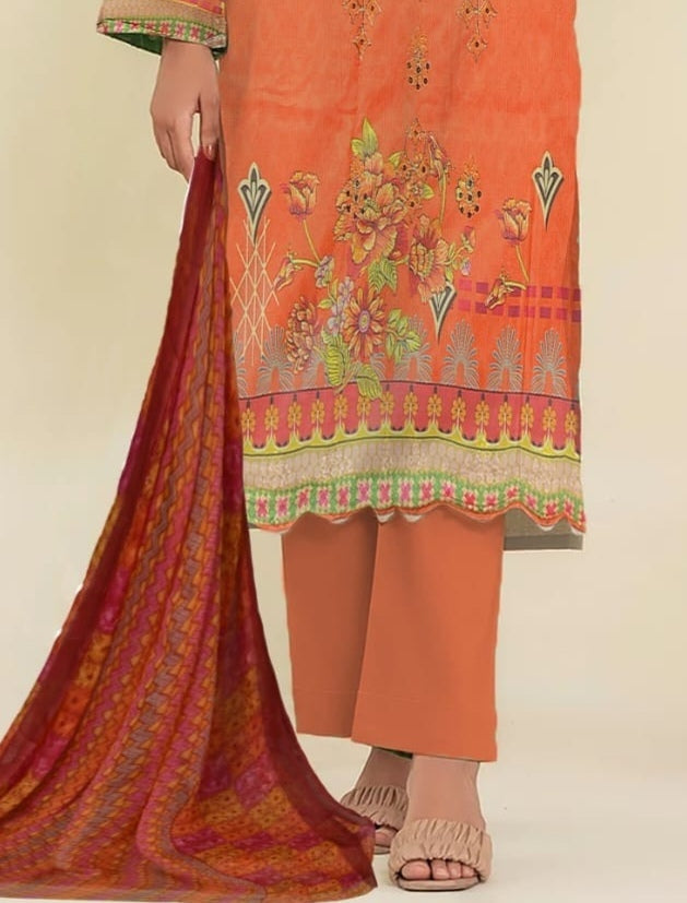 Lawn Luxury Digital Pret 3Piece