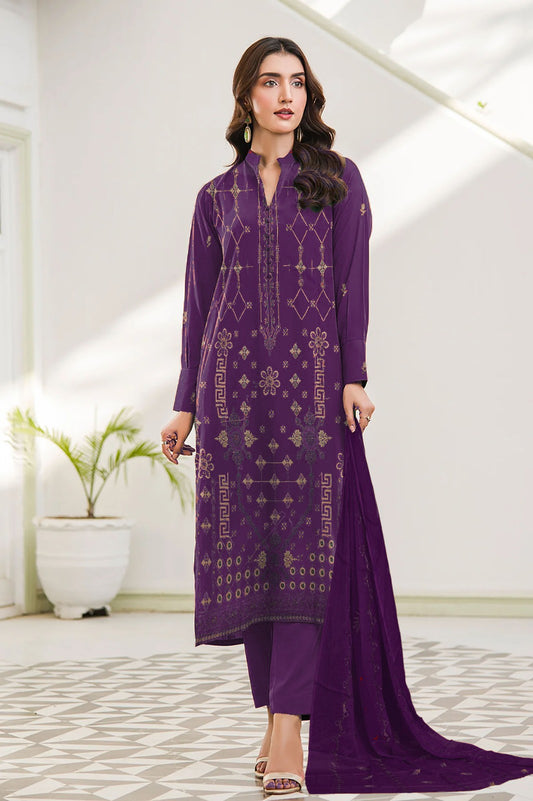 Luxury Lawn Heavy EMBROIDERED 3Piece