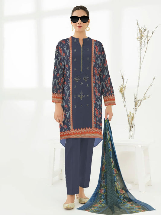 Lawn Luxury Digital Pret 3Piece