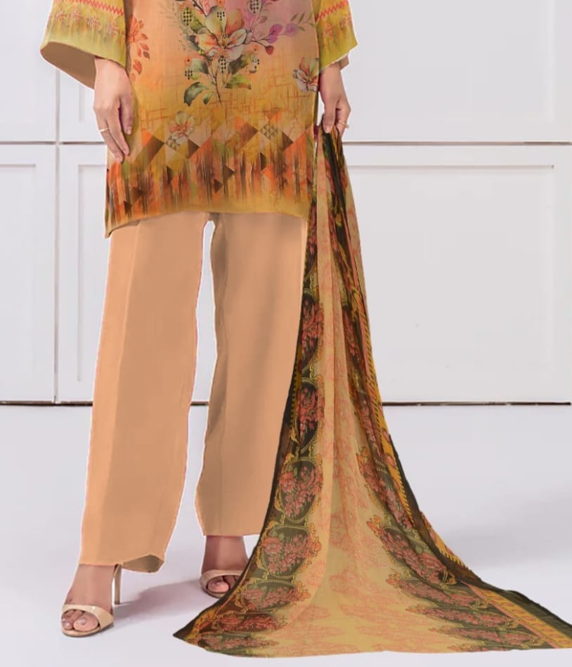Lawn Luxury Digital Pret 3Piece