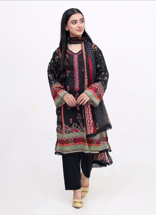 Lawn Luxury Digital Pret 3Piece