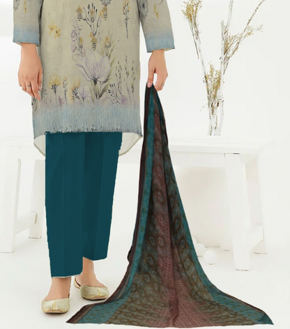 Lawn Luxury Digital Pret 3Piece