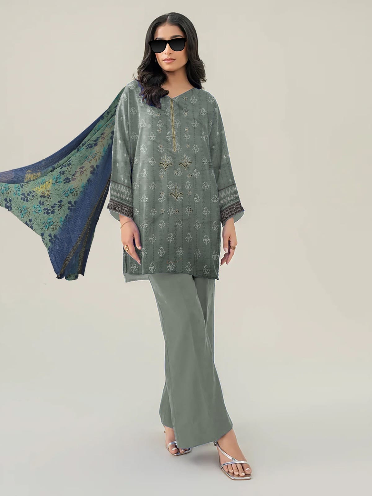 Lawn Luxury Digital Pret 3Piece