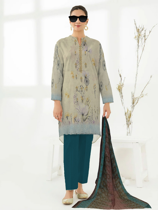 Lawn Luxury Digital Pret 3Piece